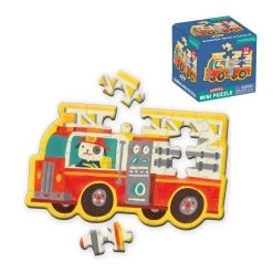 Mudpuppy Mini Shaped Puzzle - Firetruck (24pc) BOYS GIFTS