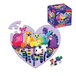 Mudpuppy GIRLS GIFTS Mini Shaped Puzzle - Love In The Wild (24pc)