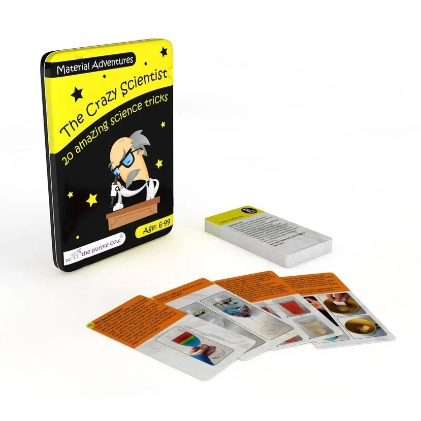 The Purple Cow Activity & Craft Crazy Scientist - Science Tricks