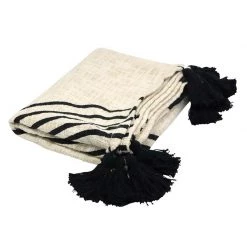 Stoneleigh & Roberson Zorba Slub Cotton Throw