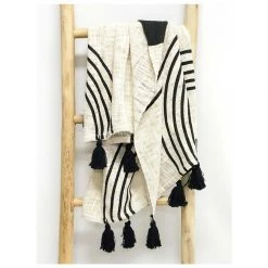 Stoneleigh & Roberson Zorba Slub Cotton Throw