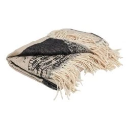 Stoneleigh & Roberson Black Sophia Throw