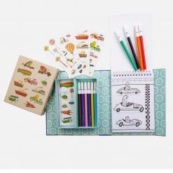 Tiger Tribe Colouring Set - Transport BOYS GIFTS
