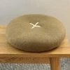 Sheepish Design Kiwiana NZ Wool Cross Cushion - Olive (40cm)