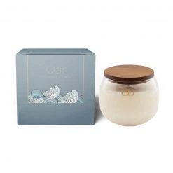 Only Orb Coastal Hand Blown Glass Candle Refil - Oar