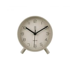 Karlsson Restocked Lofty Alarm Clock With Light - Grey