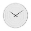 Karlsson Monochrome Layered Origami Wall Clock – White (30cm)