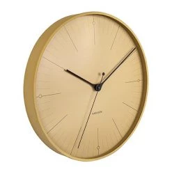 Karlsson Index Wall Clock - Yellow (40cm)