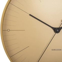 Karlsson Index Wall Clock - Yellow (40cm)