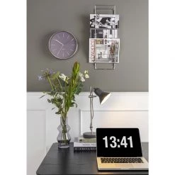Karlsson Minimal Wall Clock - Dark Purple (27.5cm)