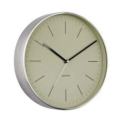 Karlsson CLOCKS Minimal Wall Clock - Olive Green (27.5cm)