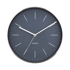 Karlsson Minimal Wall Clock - Jeans Blue (27.5cm)
