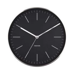 Karlsson Minimal Wall Clock - Black (27.5cm)
