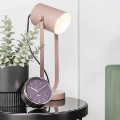 Karlsson Minimal Alarm Clock - Dark Purple CLOCKS