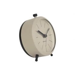 Karlsson NEW ARRIVALS Button Alarm Clock - Warm Grey