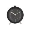 Karlsson NEW ARRIVALS Button Alarm Clock - Black