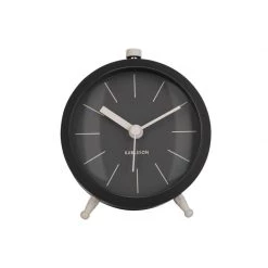 Karlsson NEW ARRIVALS Button Alarm Clock - Black