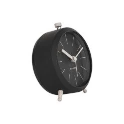 Karlsson NEW ARRIVALS Button Alarm Clock - Black