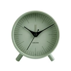 Karlsson Index Alarm Clock With Light - Green NEW ARRIVALS
