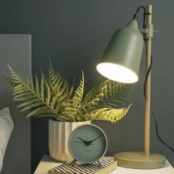 Karlsson Index Alarm Clock With Light - Green NEW ARRIVALS