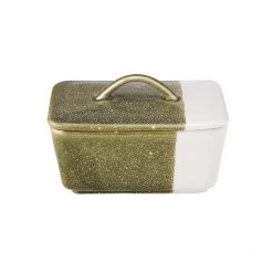 Ladelle Sanctuary Reactive Butter Dish Country Style