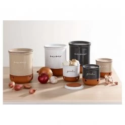 Ladelle Reusable & Eco Friendly Eco Garlic Vault - Taupe