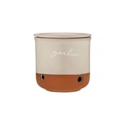 Ladelle Reusable & Eco Friendly Eco Garlic Vault - Taupe