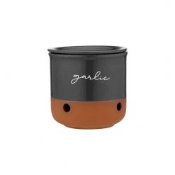 Ladelle Eco Garlic Vault - Charcoal Reusable & Eco Friendly