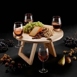 Ladelle Tempa Fromagerie Collapsible Picnic Table Valentines Day
