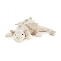 Jellycat Little Dragon - Snow