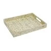 Stoneleigh & Roberson Lulu Capiz Shell Tray - Taupe & Natural NEW ARRIVALS