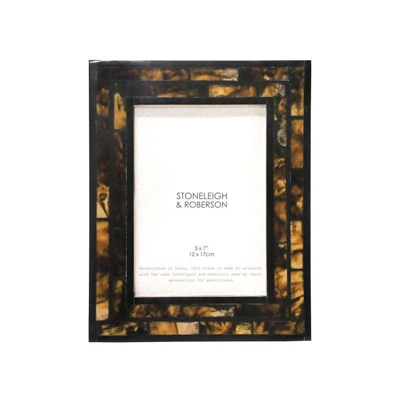 Stoneleigh & Roberson NEW ARRIVALS Zanti Bone Photo Frame β 5x7β