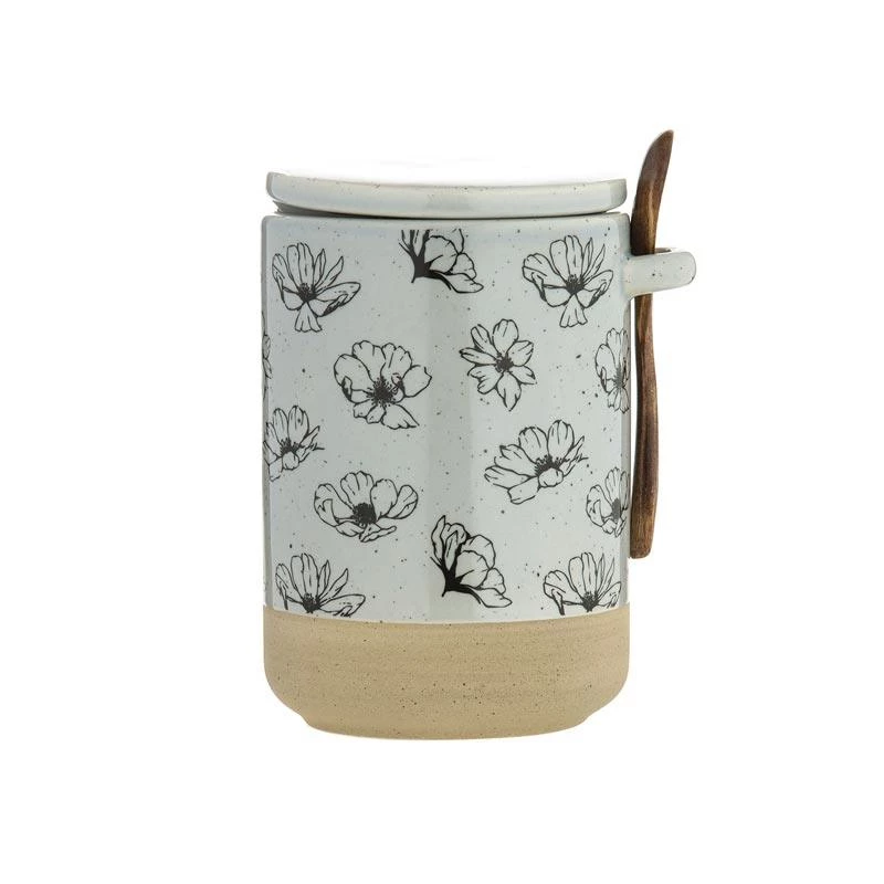 Davis & Waddell Beetanical Flower Canister & Spoon