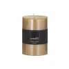Amalfi NEW ARRIVALS Ribbed Unscented Pillar Candle - Mustard (10cm)