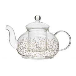 Leaf & Bean NEW ARRIVALS Wisteria Glass Teapot (800ml / 4 Cup)