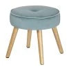 Emporium NEW ARRIVALS Otto Stool – Teal Blue