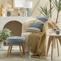 Emporium NEW ARRIVALS Otto Stool – Pink