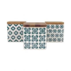 Ladelle CANISTERS & TINS Positano Canister Set (3pc)