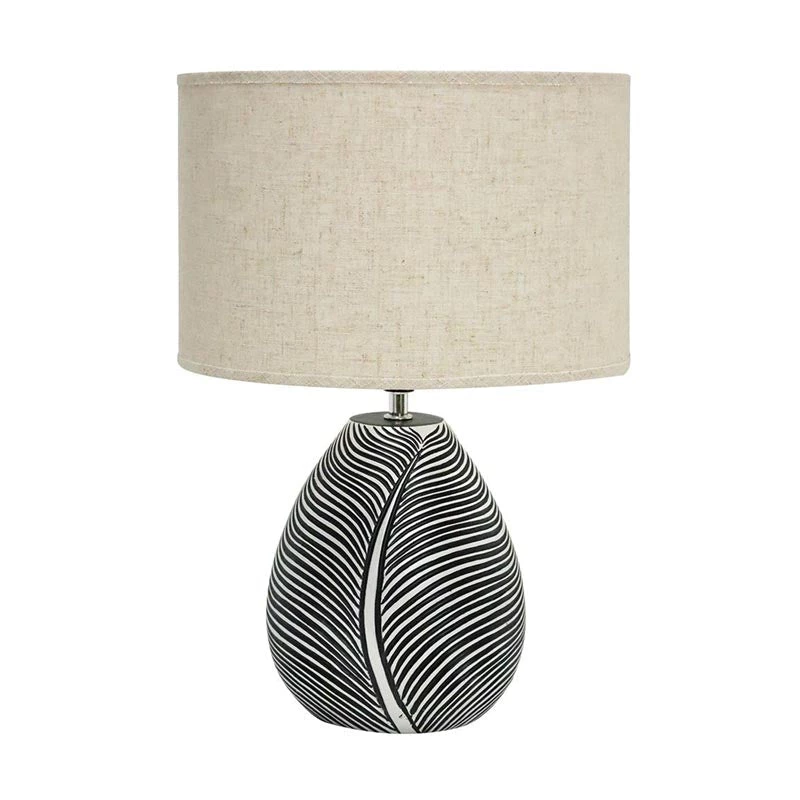 Stoneleigh & Roberson Abstract Palm Lamp (45cm)