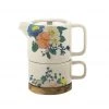 Leaf & Bean Floralison Teapot For One Infuser (400ml) NEW ARRIVALS