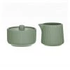 Leaf & Bean Estelle Ribbed Creamer & Sugar Bowl Set NEW ARRIVALS