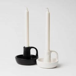 NED Collections Eddard Candle Holder - Black NEW ARRIVALS