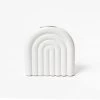 NED Collections White Henrik Vase (20cm)