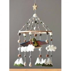 Tik Tak Handmade NZ Wool Baby Mobile - Kea NEW ARRIVALS