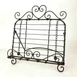 Jalan NEW ARRIVALS Top Heart Cook Book Holder - Blackened Charcoal