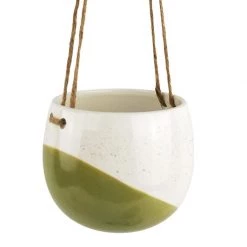 Urban Products NEW ARRIVALS Avery Hanging Planter - Small Green