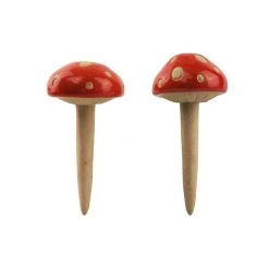 Urban Products NEW ARRIVALS Red Mushroom Pot Ornament