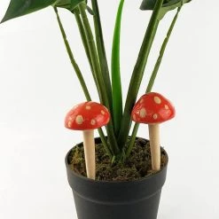 Urban Products NEW ARRIVALS Red Mushroom Pot Ornament