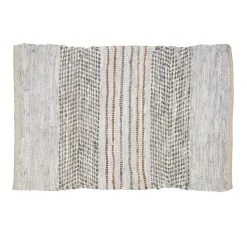 Amalfi NEW ARRIVALS Cotton & Leather Utility Rug