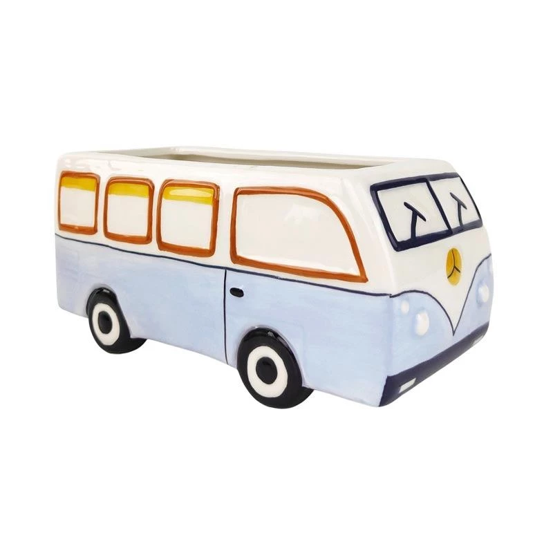 Urban Products NEW ARRIVALS Retro Blue Kombi Van Planter